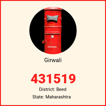 Girwali pin code, district Beed in Maharashtra