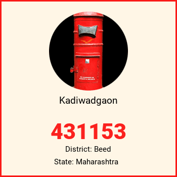 Kadiwadgaon pin code, district Beed in Maharashtra