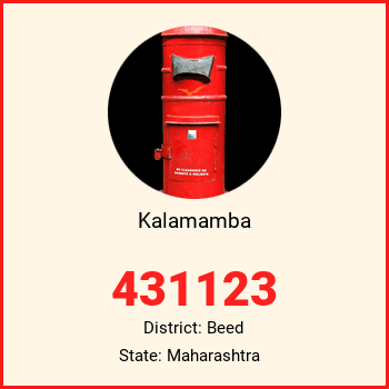 Kalamamba pin code, district Beed in Maharashtra