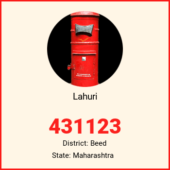 Lahuri pin code, district Beed in Maharashtra