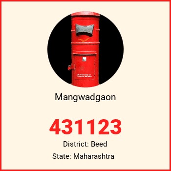 Mangwadgaon pin code, district Beed in Maharashtra