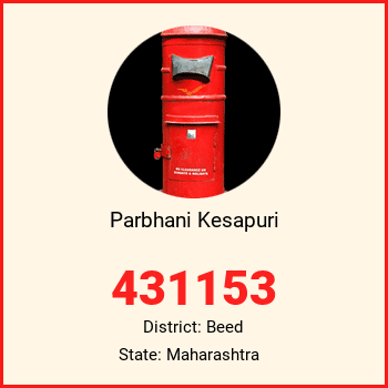 Parbhani Kesapuri pin code, district Beed in Maharashtra