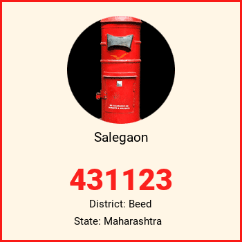 Salegaon pin code, district Beed in Maharashtra