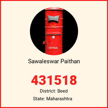 Sawaleswar Paithan pin code, district Beed in Maharashtra