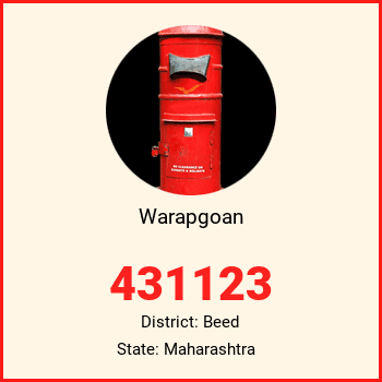 Warapgoan pin code, district Beed in Maharashtra