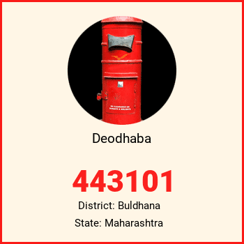Deodhaba pin code, district Buldhana in Maharashtra