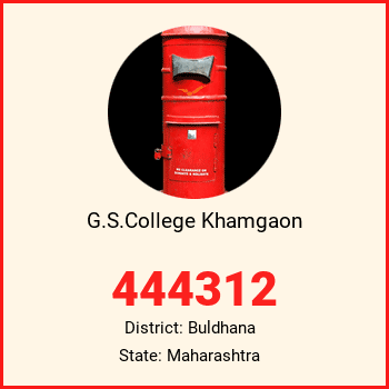 G.S.College Khamgaon pin code, district Buldhana in Maharashtra