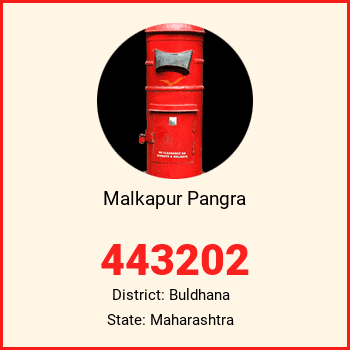 Malkapur Pangra pin code, district Buldhana in Maharashtra