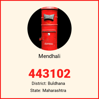 Mendhali pin code, district Buldhana in Maharashtra