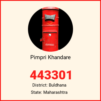 Pimpri Khandare pin code, district Buldhana in Maharashtra