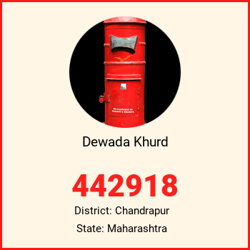 Dewada Khurd pin code, district Chandrapur in Maharashtra