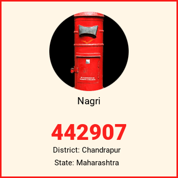 Nagri pin code, district Chandrapur in Maharashtra