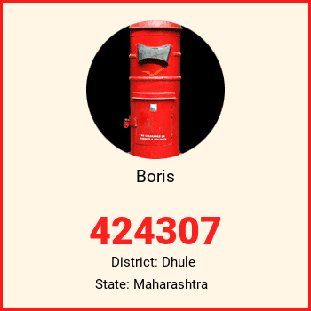 Boris pin code, district Dhule in Maharashtra
