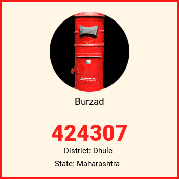 Burzad pin code, district Dhule in Maharashtra