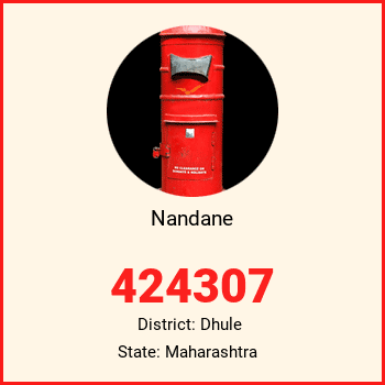 Nandane pin code, district Dhule in Maharashtra