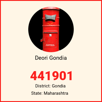 Deori Gondia pin code, district Gondia in Maharashtra