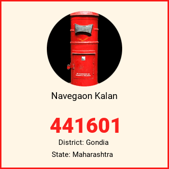 Navegaon Kalan pin code, district Gondia in Maharashtra