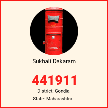 Sukhali Dakaram pin code, district Gondia in Maharashtra