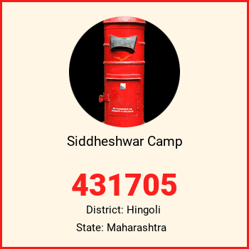 Siddheshwar Camp pin code, district Hingoli in Maharashtra