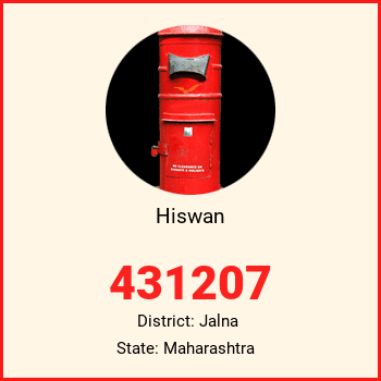 Hiswan pin code, district Jalna in Maharashtra