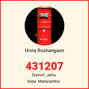 Hivra Roshangaon pin code, district Jalna in Maharashtra