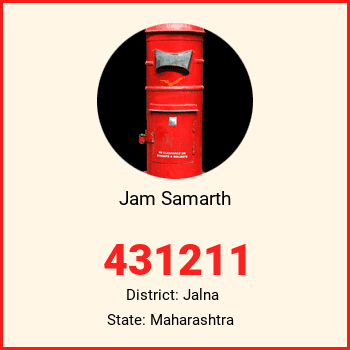 Jam Samarth pin code, district Jalna in Maharashtra
