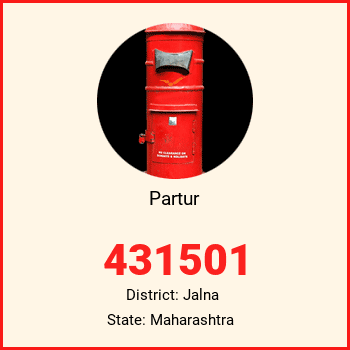 Partur pin code, district Jalna in Maharashtra