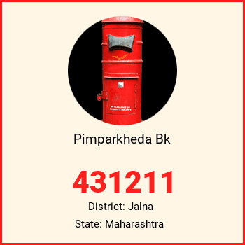 Pimparkheda Bk pin code, district Jalna in Maharashtra