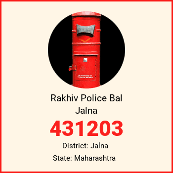 Rakhiv Police Bal Jalna pin code, district Jalna in Maharashtra
