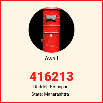 Awali pin code, district Kolhapur in Maharashtra