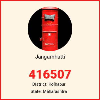 Jangamhatti pin code, district Kolhapur in Maharashtra