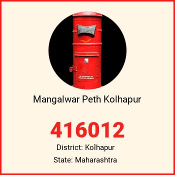 Mangalwar Peth Kolhapur pin code, district Kolhapur in Maharashtra