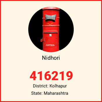 Nidhori pin code, district Kolhapur in Maharashtra