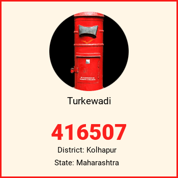 Turkewadi pin code, district Kolhapur in Maharashtra