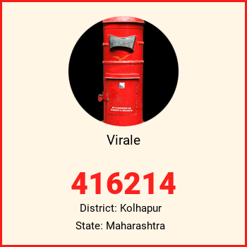 Virale pin code, district Kolhapur in Maharashtra