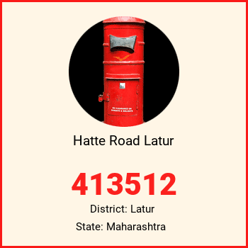 Hatte Road Latur pin code, district Latur in Maharashtra