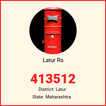 Latur Rs pin code, district Latur in Maharashtra