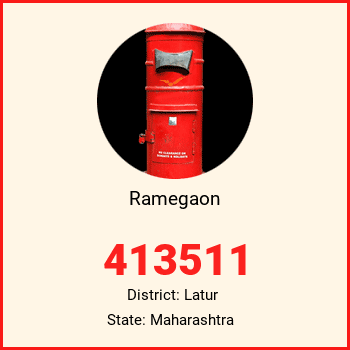 Ramegaon pin code, district Latur in Maharashtra