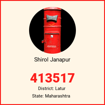 Shirol Janapur pin code, district Latur in Maharashtra