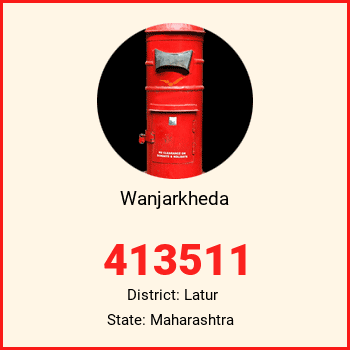Wanjarkheda pin code, district Latur in Maharashtra