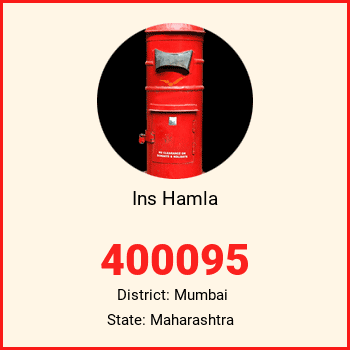 Ins Hamla pin code, district Mumbai in Maharashtra