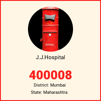 J.J.Hospital pin code, district Mumbai in Maharashtra