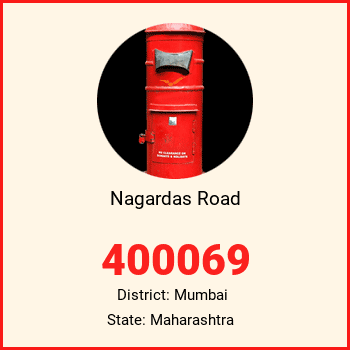 Nagardas Road pin code, district Mumbai in Maharashtra