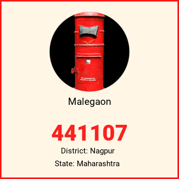 Malegaon pin code, district Nagpur in Maharashtra