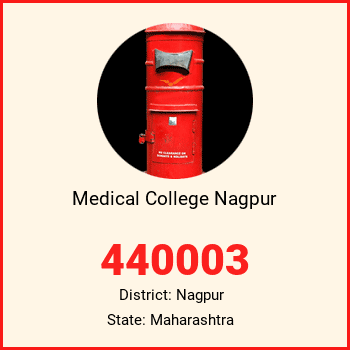 Medical College Nagpur pin code, district Nagpur in Maharashtra