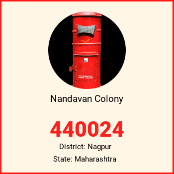 Nandavan Colony pin code, district Nagpur in Maharashtra