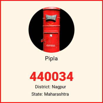 Pipla pin code, district Nagpur in Maharashtra