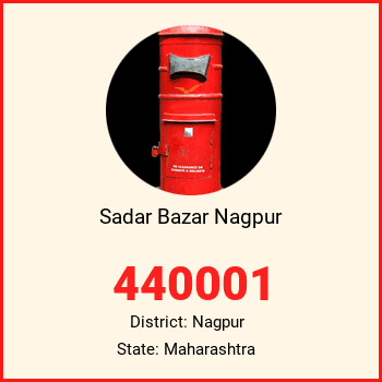 Sadar Bazar Nagpur pin code, district Nagpur in Maharashtra