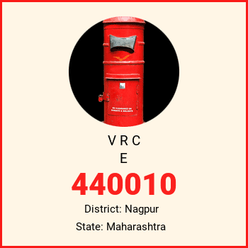 V R C E pin code, district Nagpur in Maharashtra