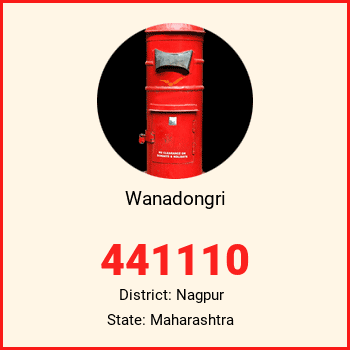 Wanadongri pin code, district Nagpur in Maharashtra